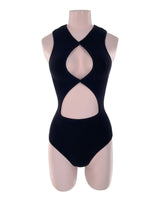 Body sleeveless con textura