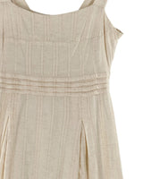 Vestido midi de tiras
