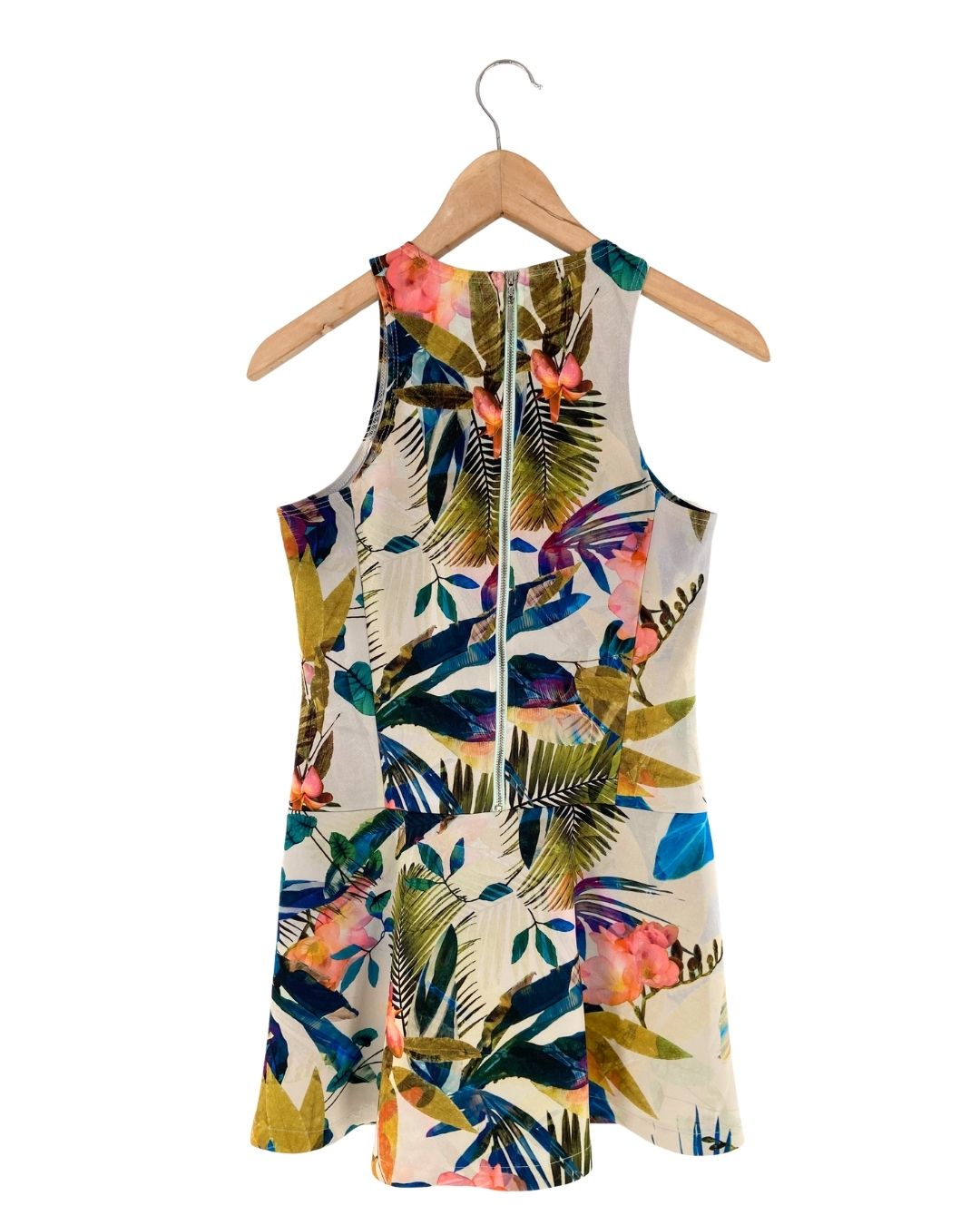 Vestido mini sleeveless print