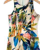 Vestido mini sleeveless print