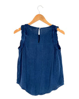 Blusa sleeveless con print