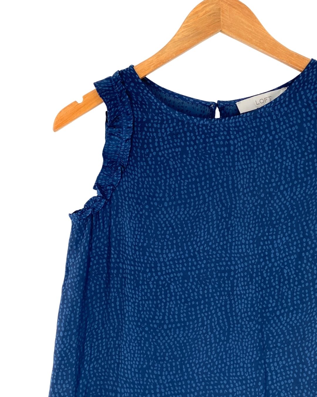 Blusa sleeveless con print