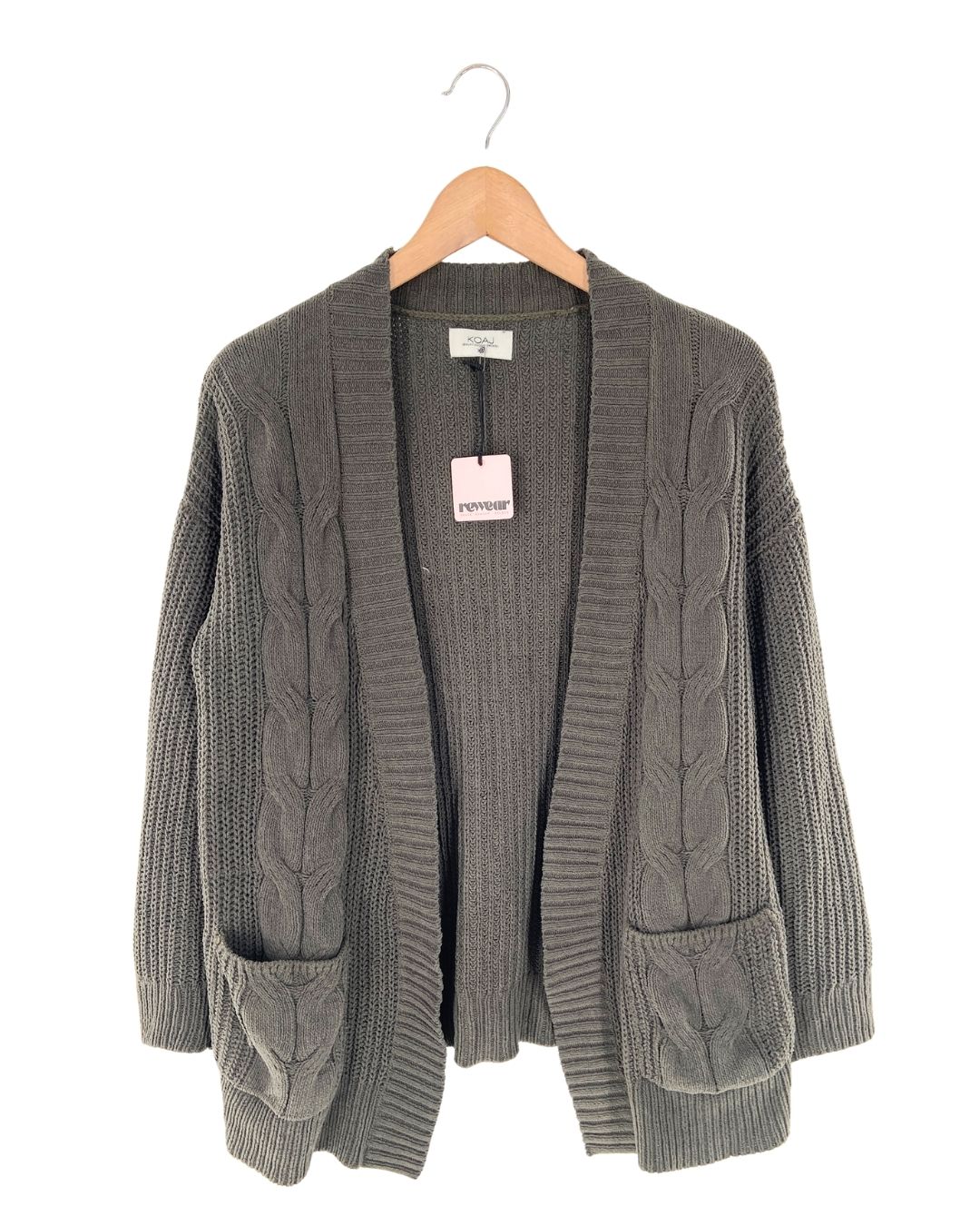 Cardigan tejido abierto
