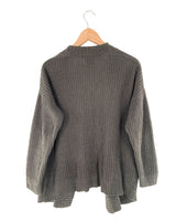 Cardigan tejido abierto