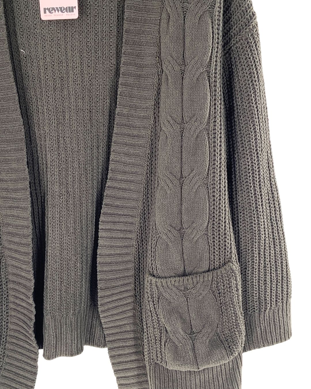 Cardigan tejido abierto