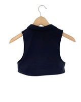 Blusa crop sleeveless