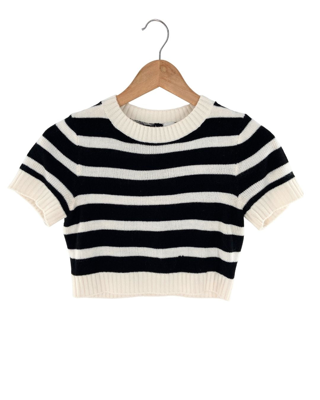 Saco crop a franjas