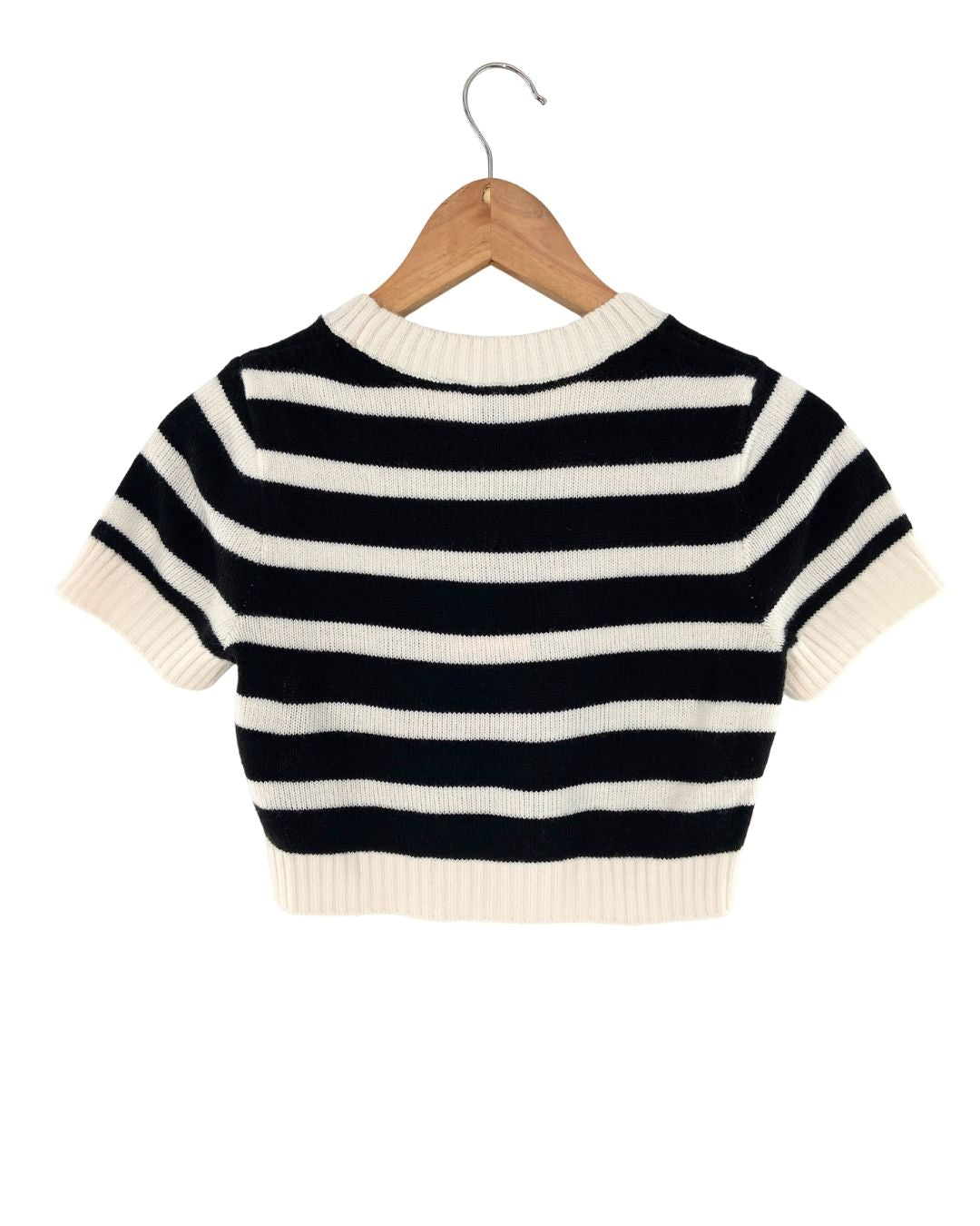 Saco crop a franjas