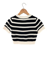 Saco crop a franjas