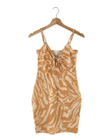 Vestido mini de tiras print