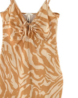 Vestido mini de tiras print