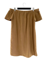 Vestido mini off shoulder