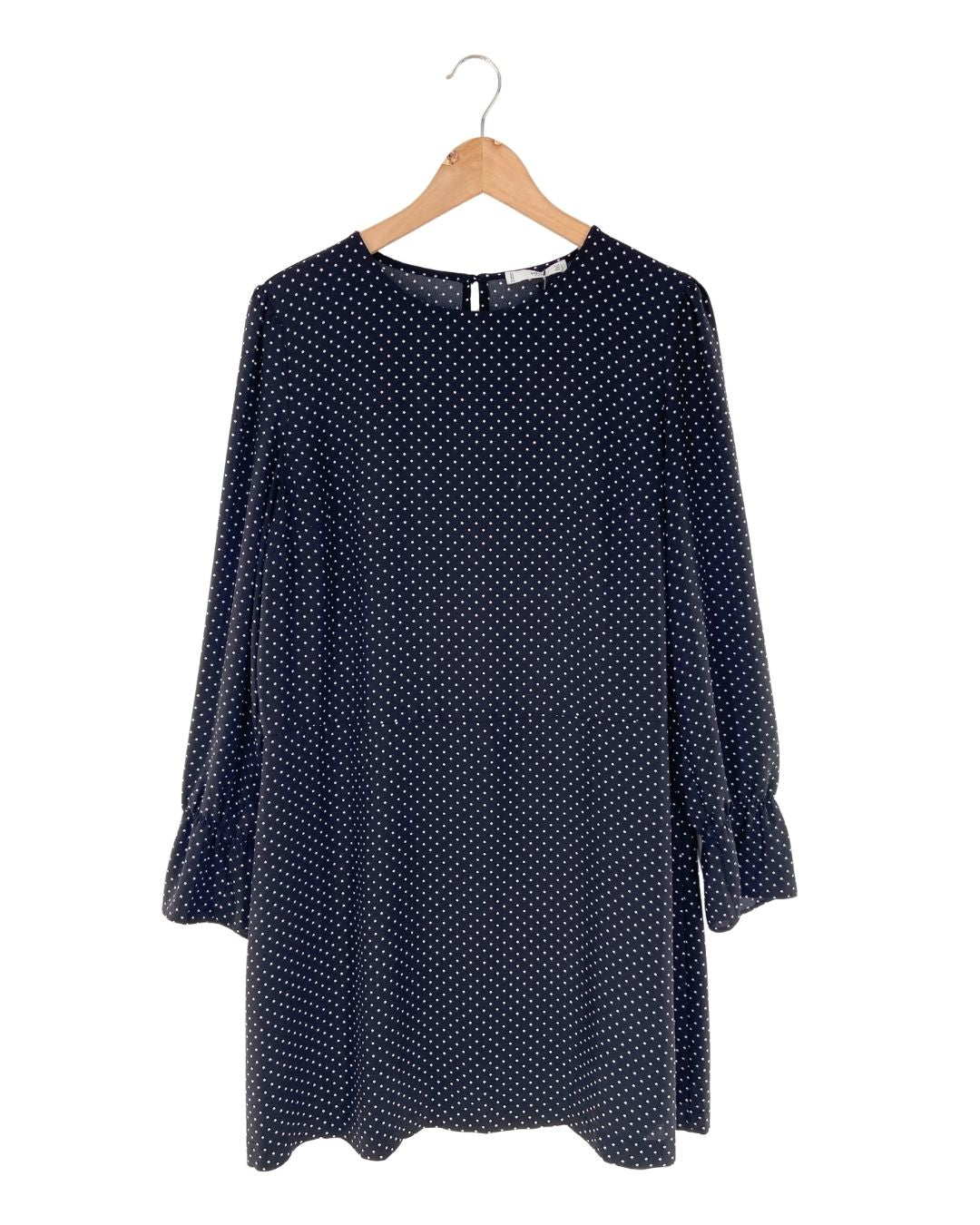 Vestido mini amplio print