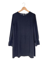 Vestido mini amplio print
