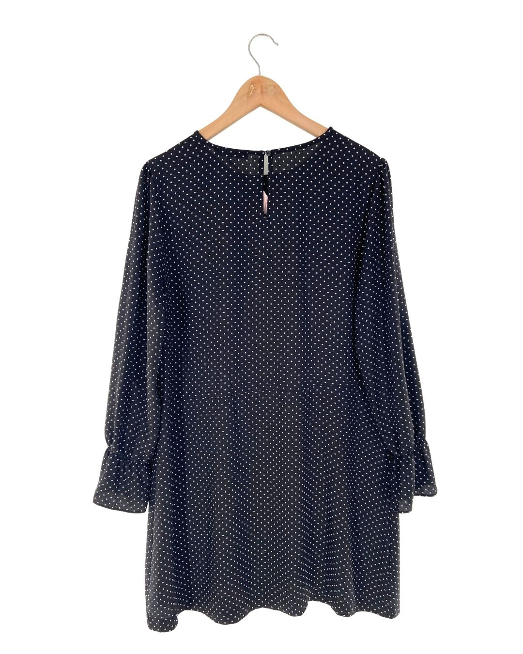 Vestido mini amplio print