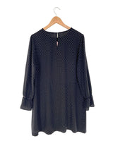 Vestido mini amplio print