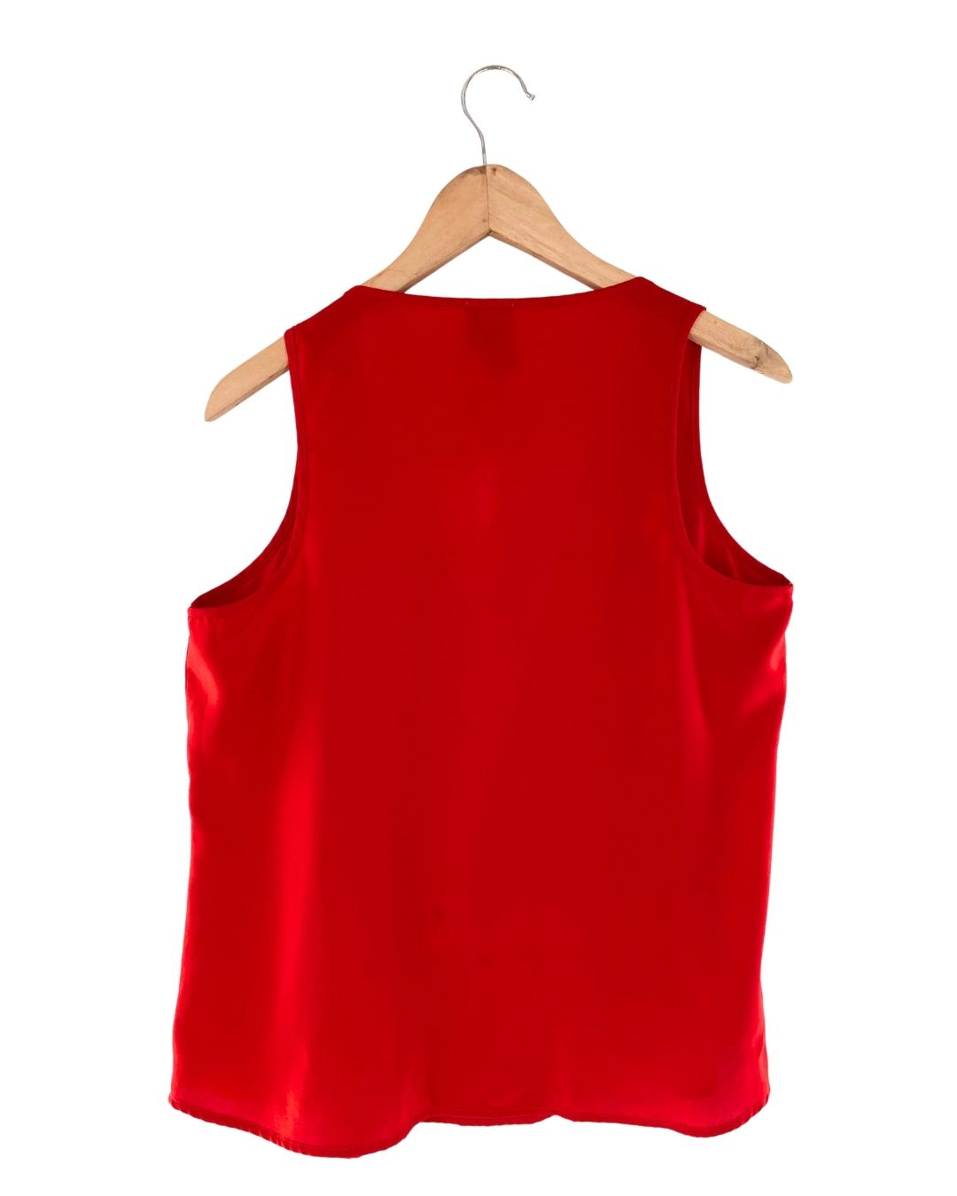 Blusa sleeveless con taches