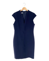 Vestido midi suit manga puente