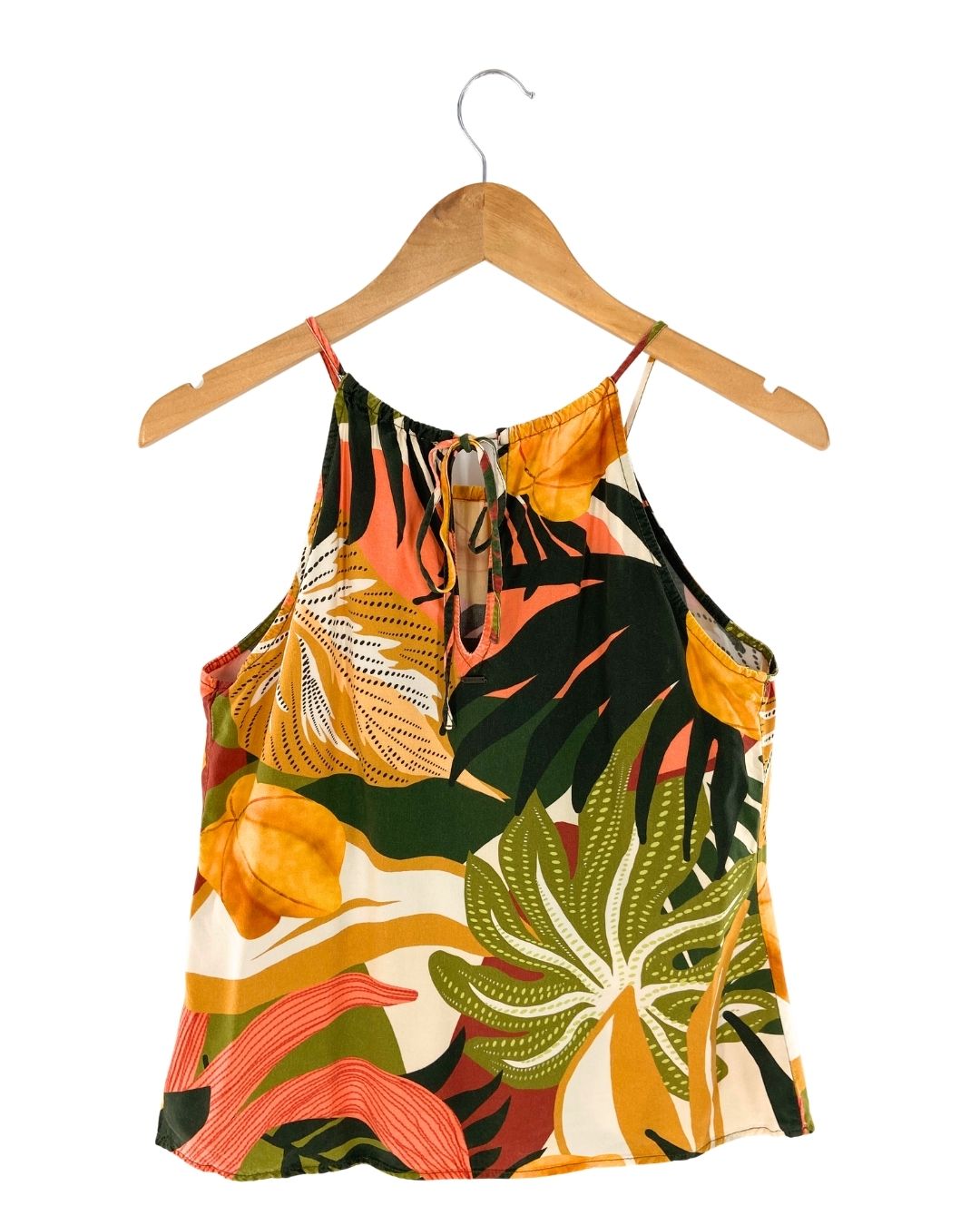 Blusa de tiras delgadas print
