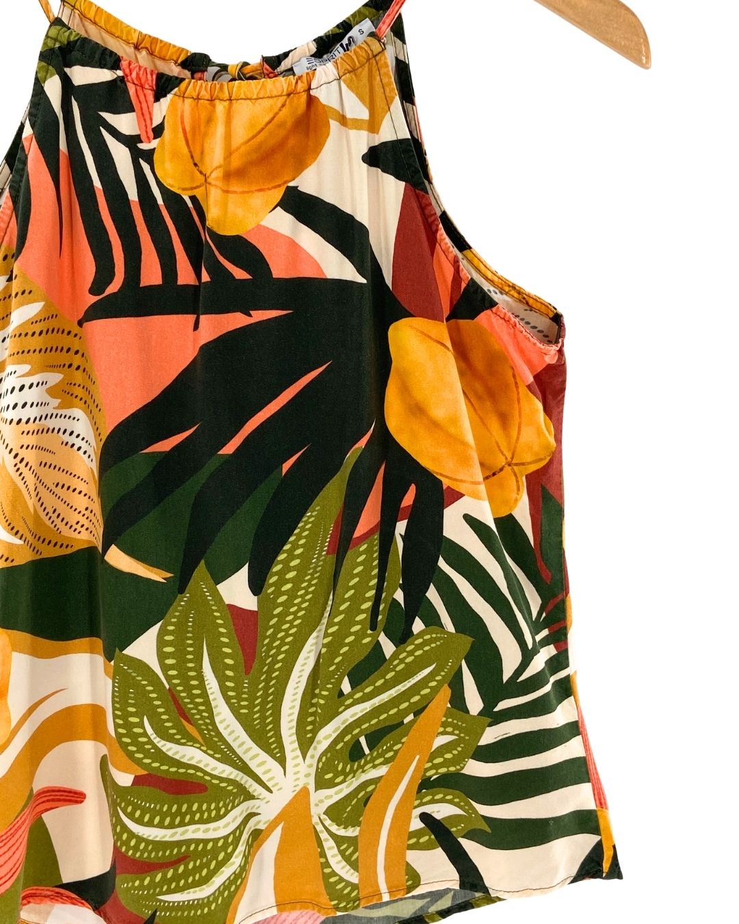 Blusa de tiras delgadas print