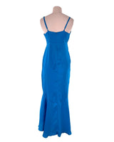 Vestido de tiras satinado