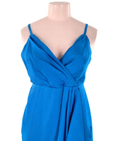 Vestido de tiras satinado