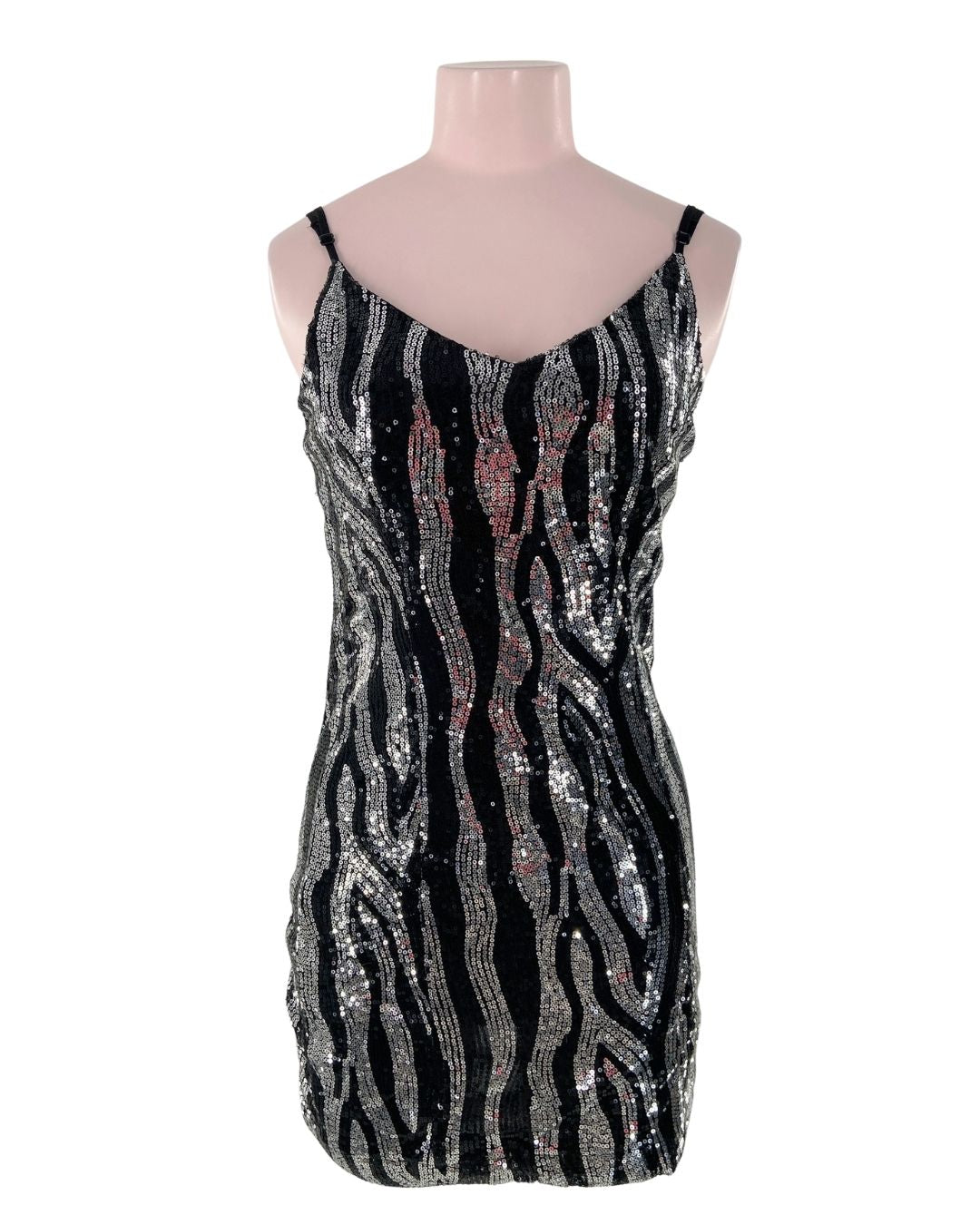 Vestido mini de tiras