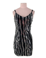 Vestido mini de tiras