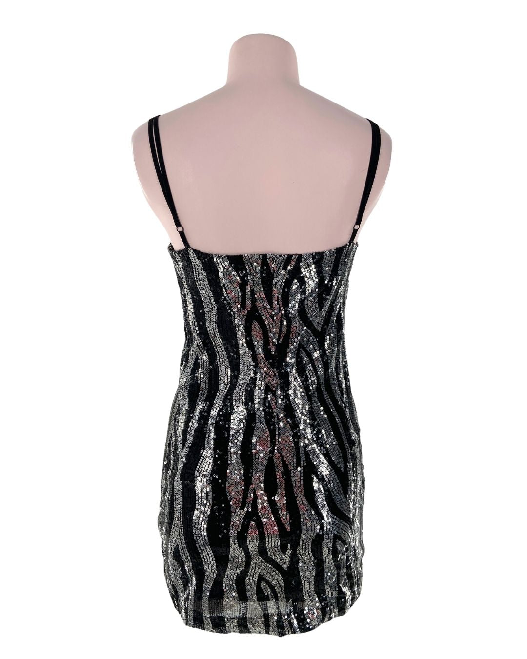 Vestido mini de tiras