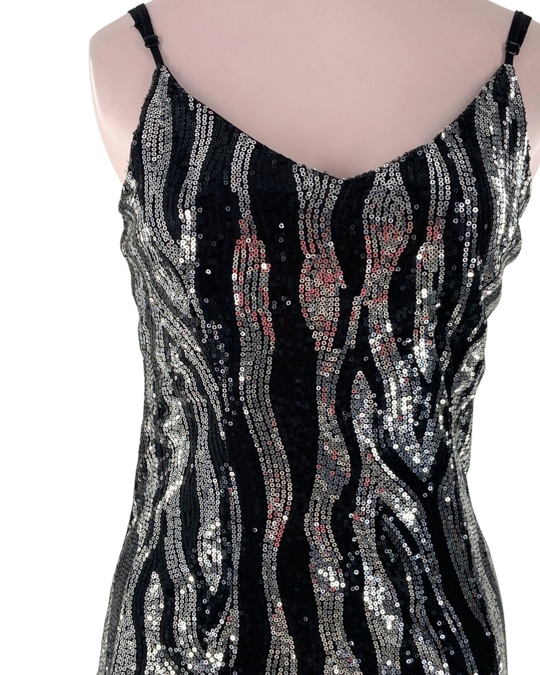 Vestido mini de tiras