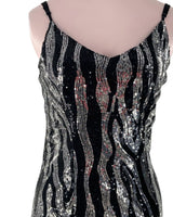 Vestido mini de tiras