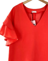 Vestido mini con vuelo