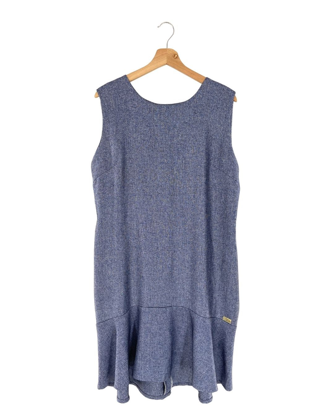 Vestido midi sleeveless cremal