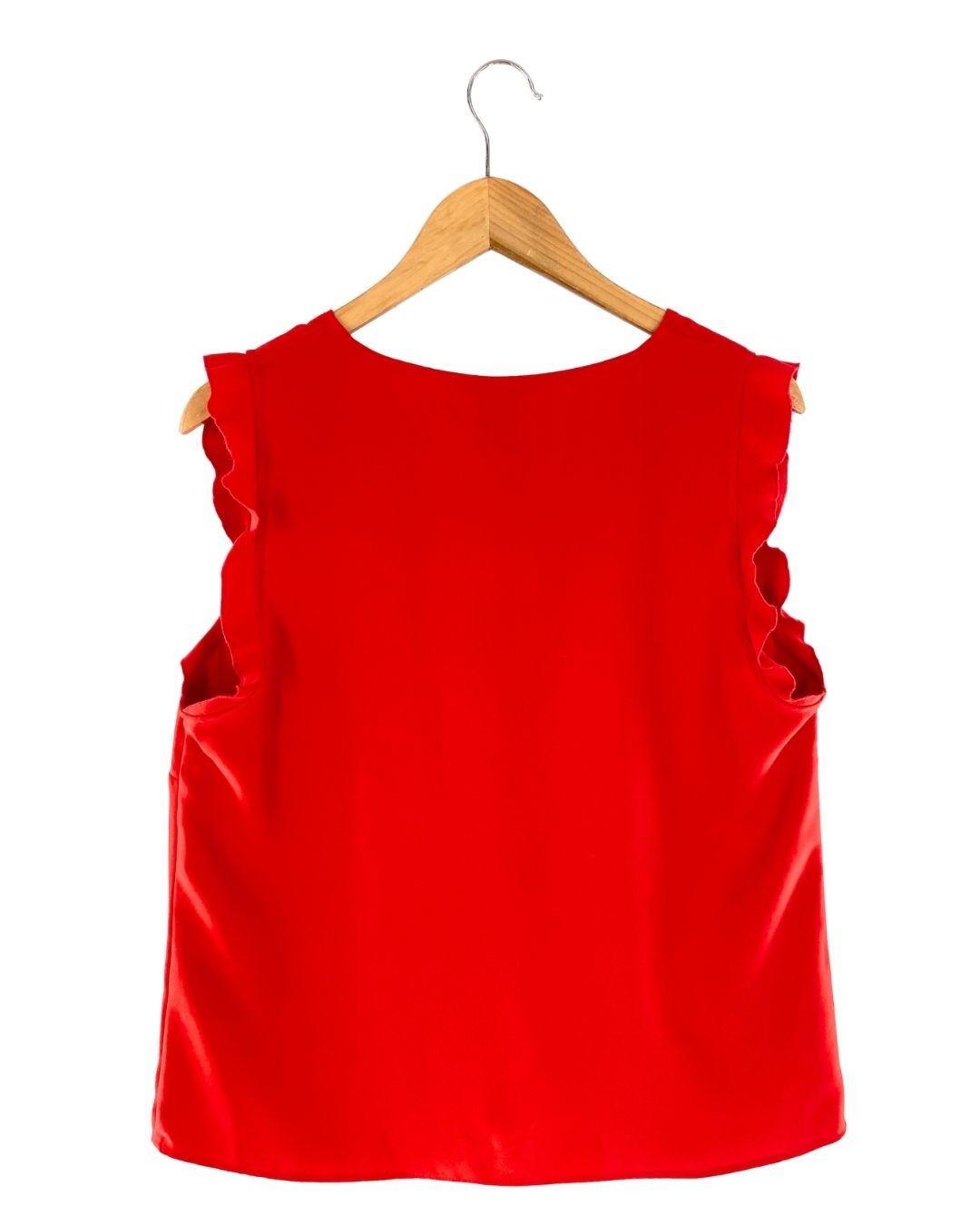 Blusa sleeveless cuello en V