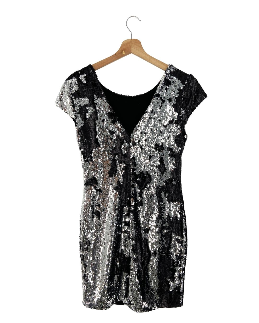 Vestido mini en lentejuelas