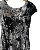 Vestido mini en lentejuelas