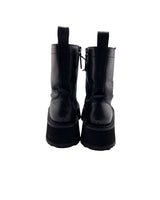 Botas de plataforma con cordon
