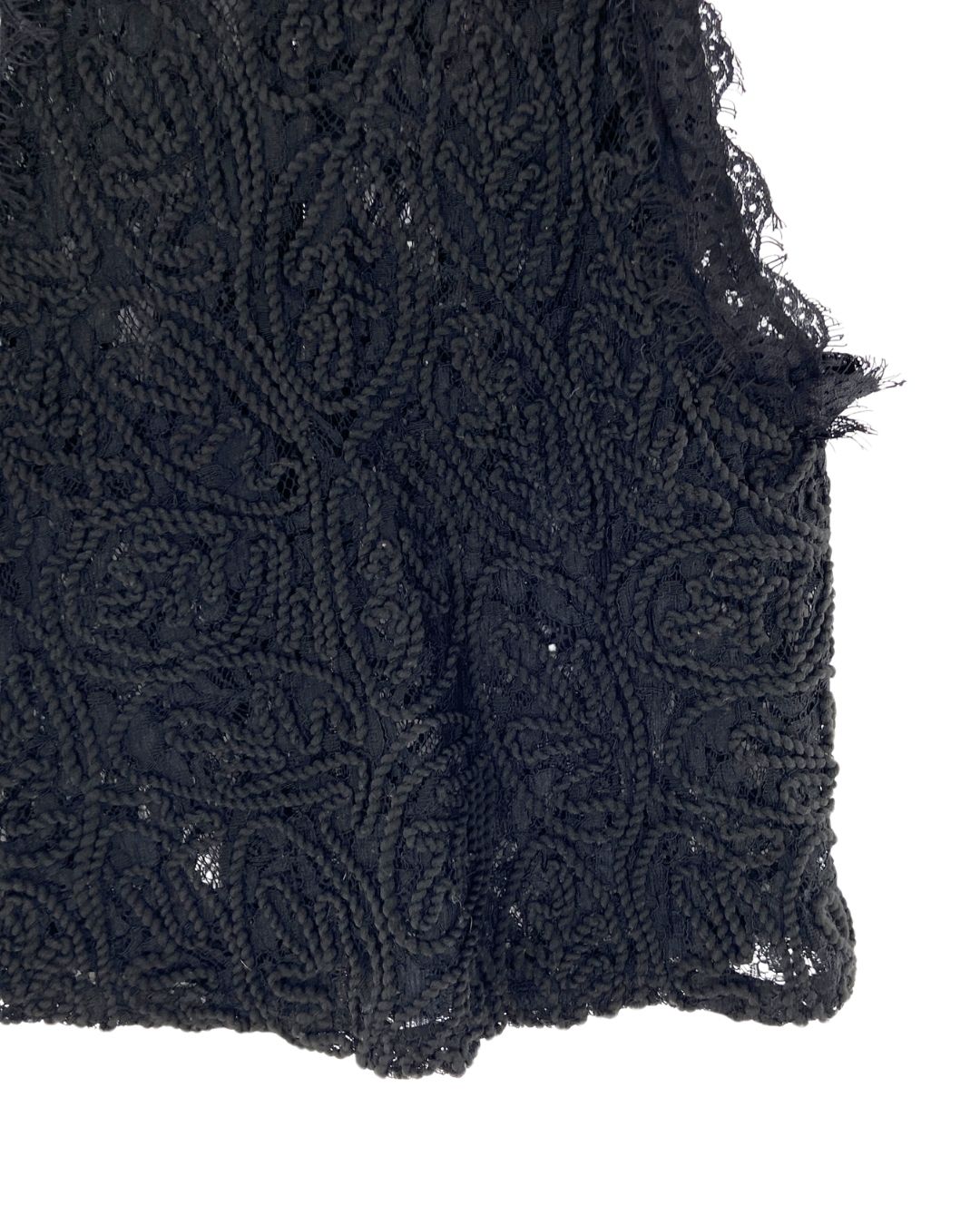 Blusa sleeveless en blonda