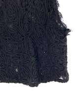 Blusa sleeveless en blonda