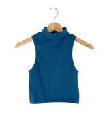 Blusa crop sleeveless canale