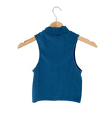 Blusa crop sleeveless canale