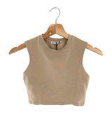 Crop top sleeveless