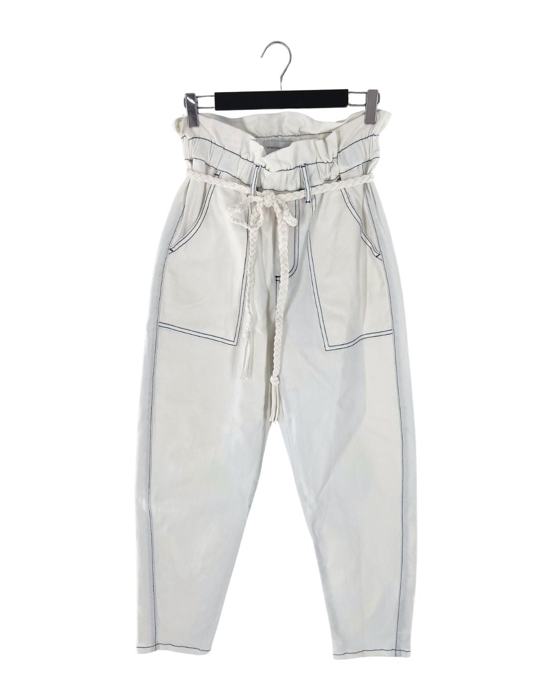 Jean baggy costuras