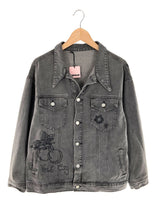 Chaqueta abotonada print