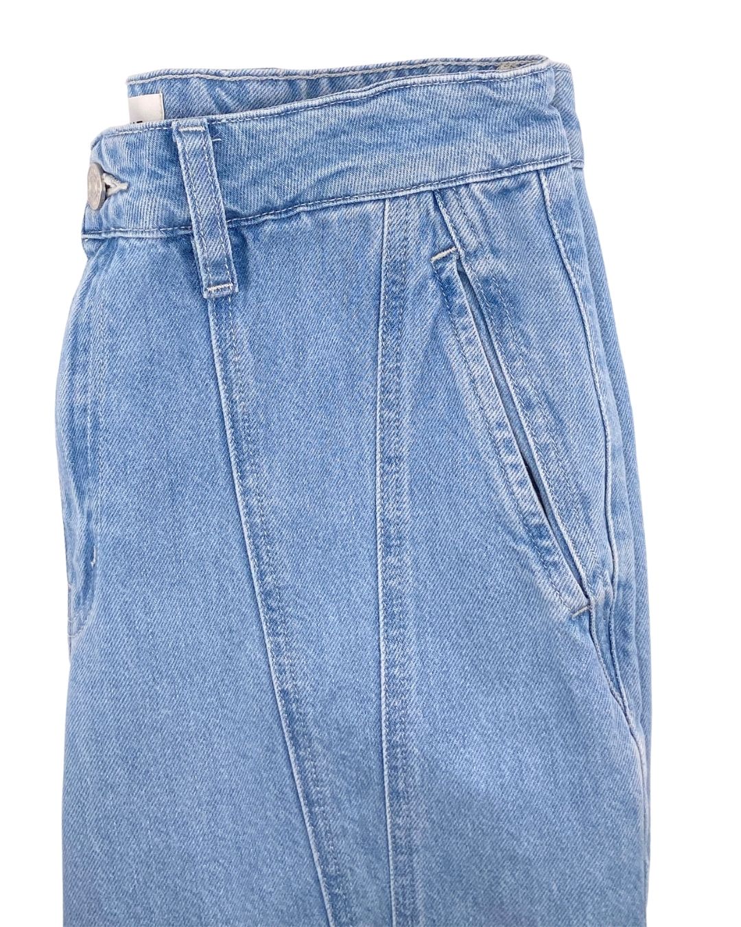 Jean rigido slouchy