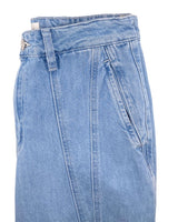 Jean rigido slouchy