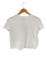 Blusa manga corta con textura