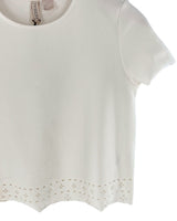 Blusa manga corta con textura