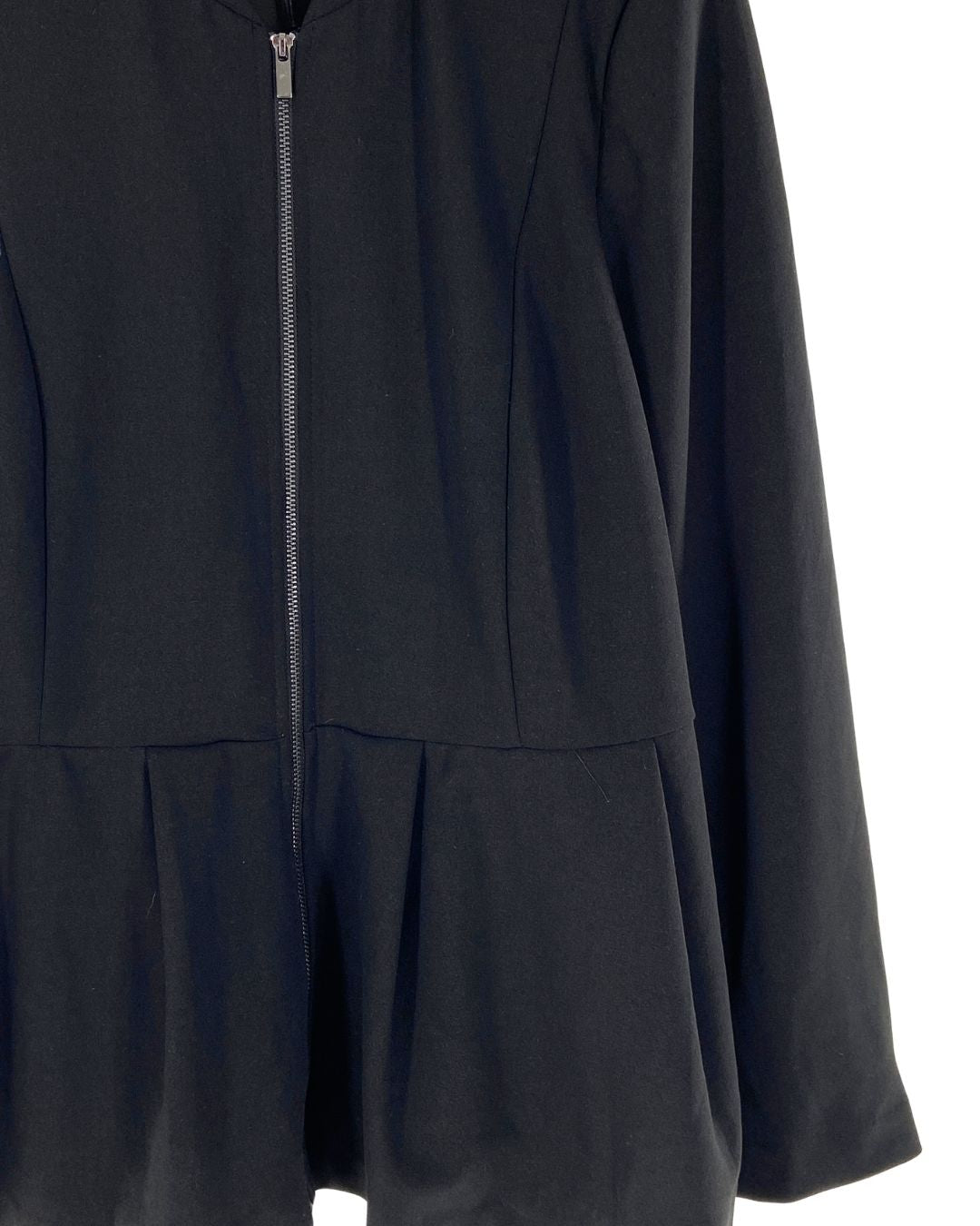 Chaqueta delgada abierta