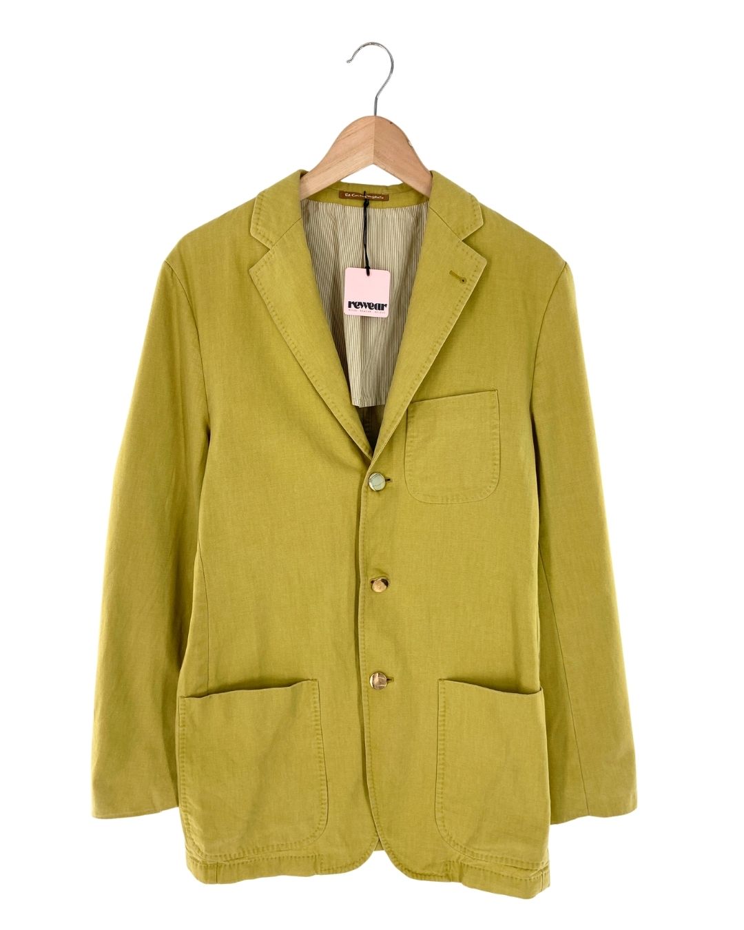 Chaqueta delgada abotonada